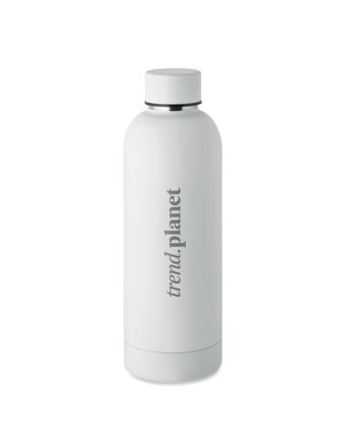 Botella agua de acero inoxidable reciclado Nin de doble capa sin BPA 500ml PERSONALIZABLE
