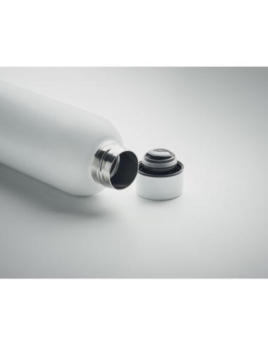 Botella agua de acero inoxidable reciclado Nin de doble capa sin BPA 500ml PERSONALIZABLE