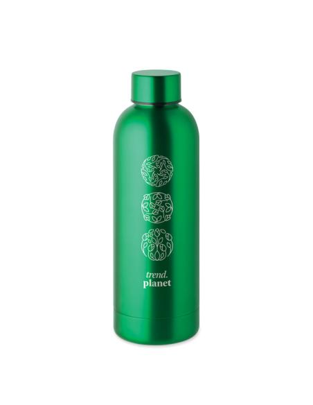 Botella agua de acero inoxidable reciclado Nin de doble capa sin BPA 500ml PERSONALIZABLE