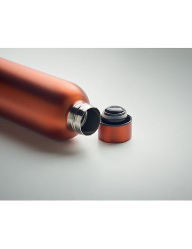 Botella agua de acero inoxidable reciclado Nin de doble capa sin BPA 500ml PERSONALIZABLE