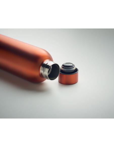 Botella agua de acero inoxidable reciclado Nin de doble capa sin BPA 500ml PERSONALIZABLE