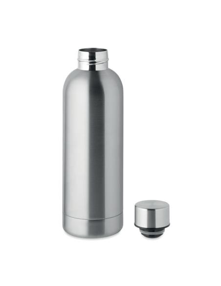 Botella agua de acero inoxidable reciclado Nin de doble capa sin BPA 500ml PERSONALIZABLE