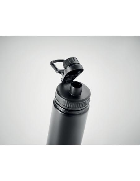 Botella agua de acero inoxidable Mbabane doble capa sin BPA asa y boquilla 500ml PERSONALIZABLE
