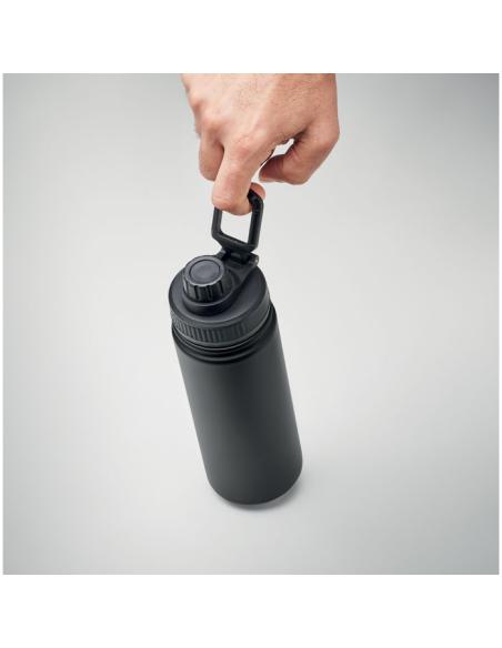 Botella agua de acero inoxidable Mbabane doble capa sin BPA asa y boquilla 500ml PERSONALIZABLE