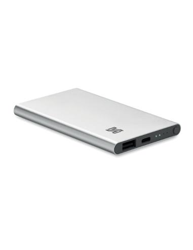 Powerbank 4000mAh con carcasa de aluminio Taichung PERSONALIZABLE