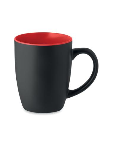 Taza cerámica bicolor 290 ml