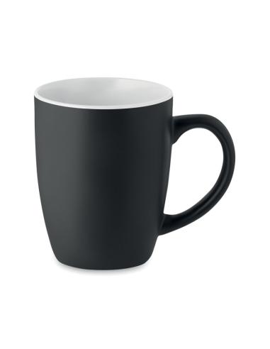 Taza cerámica bicolor 290 ml