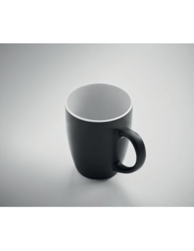 Taza cerámica bicolor Port Louis 290ml PERSONALIZABLE
