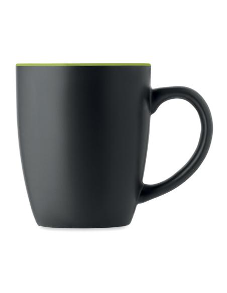 Taza cerámica bicolor Port Louis 290ml PERSONALIZABLE