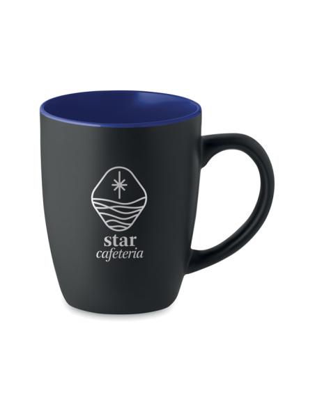 Taza cerámica bicolor Port Louis 290ml PERSONALIZABLE