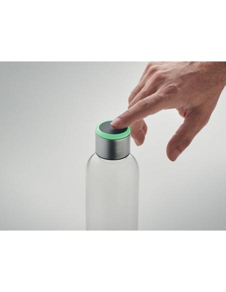 Botella agua reutilizable tritán Botsuana con sensor recordatorio hidratación sin BPA 500ml PERSONALIZABLE