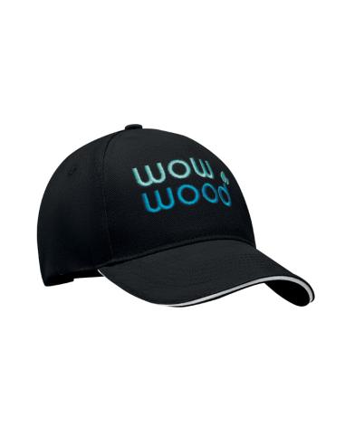 Gorra de algodón 260g/m2 Manchester adulto colores cierre hebilla PERSONALIZABLE