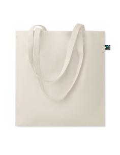 Bolsa de tela Torrevieja algodón 140g/m2 natur asas largas comercio justo PERSONALIZABLE