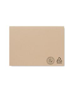 Bloc de notas auto-adhesivas de papel reciclado Rajkot con marcapáginas en 3 colores PERSONALIZABLE 2