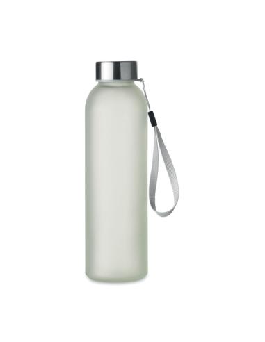 Botella de cristal Albania especial sublimación con tapa de acero inox sin BPA 500ml PERSONALIZABLE