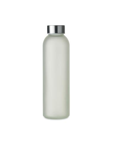 Botella de cristal Albania especial sublimación con tapa de acero inox sin BPA 500ml PERSONALIZABLE
