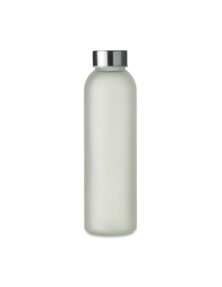 Botella de cristal Albania especial sublimación con tapa de acero inox sin BPA 500ml PERSONALIZABLE