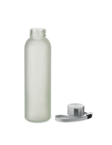 Botella de cristal Albania especial sublimación con tapa de acero inox sin BPA 500ml PERSONALIZABLE