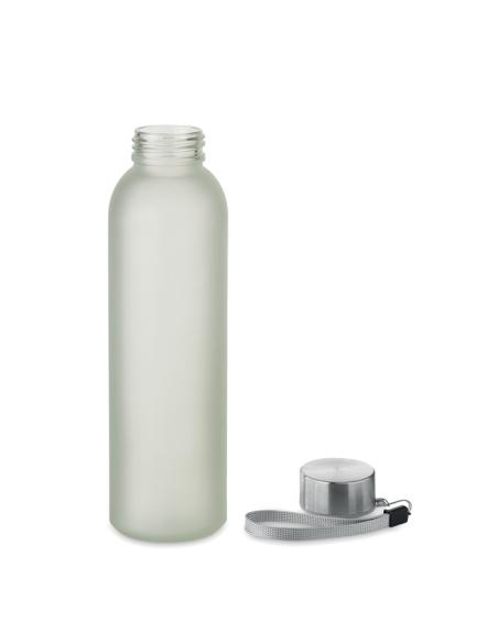Botella de cristal Albania especial sublimación con tapa de acero inox sin BPA 500ml PERSONALIZABLE