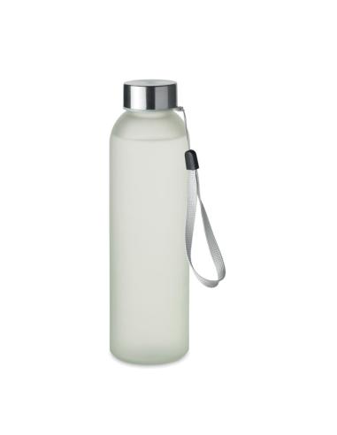 Botella de cristal Albania especial sublimación con tapa de acero inox sin BPA 500ml PERSONALIZABLE