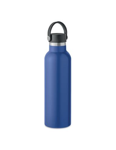 Botella agua de acero inoxidable reciclado Yamena doble capa con tapón adicional sin BPA 700ml PERSONALIZABLE