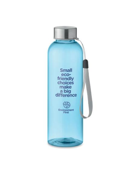 Botella agua reutilizable tritán Renew Zimbabue sin BPA 500ml PERSONALIZABLE