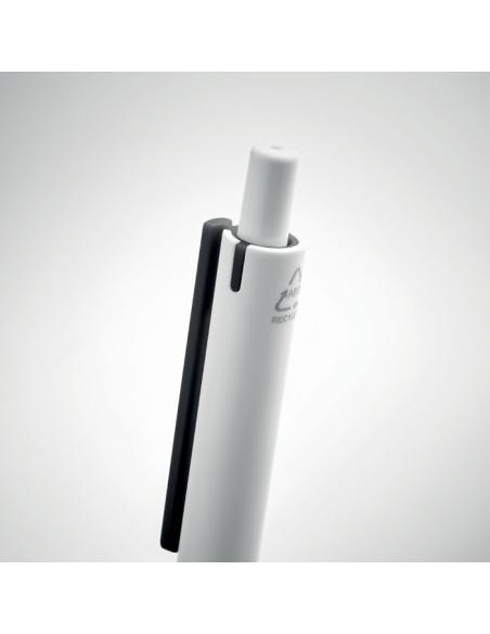 Bolígrafo automático de ABS reciclado Yamusukro PERSONALIZABLE
