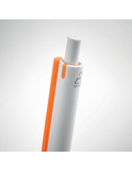 Bolígrafo automático de ABS reciclado Yamusukro PERSONALIZABLE