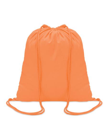 Bolsa de tela Ston algodón con cuerdas 100g/m2 colores PERSONALIZABLE