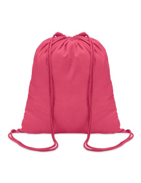 Bolsa de tela Ston algodón con cuerdas 100g/m2 colores PERSONALIZABLE