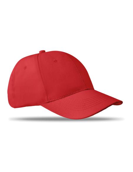 Gorra de algodón 160g/m2 Krakow adulto colores cierre velcro PERSONALIZABLE