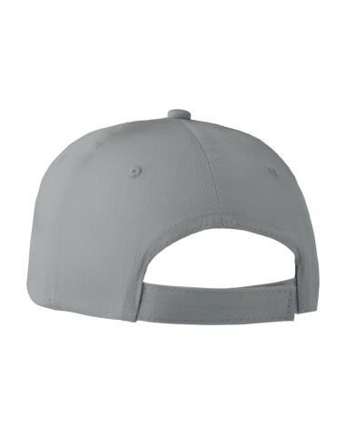 Gorra de algodón 160g/m2 Krakow adulto colores cierre velcro PERSONALIZABLE