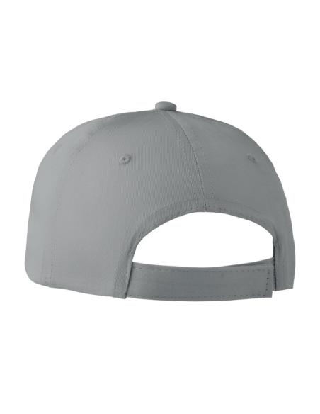Gorra de algodón 160g/m2 Krakow adulto colores cierre velcro PERSONALIZABLE
