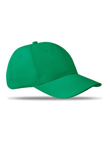Gorra de algodón 160g/m2 Krakow adulto colores cierre velcro PERSONALIZABLE