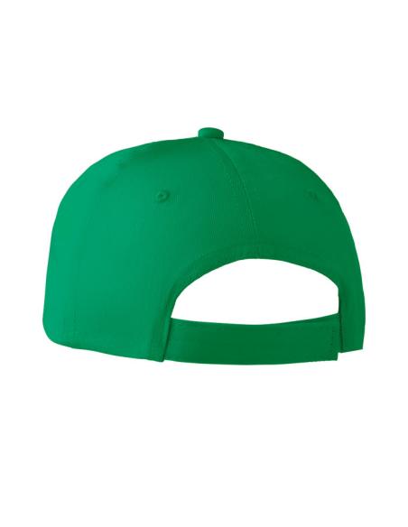 Gorra de algodón 160g/m2 Krakow adulto colores cierre velcro PERSONALIZABLE