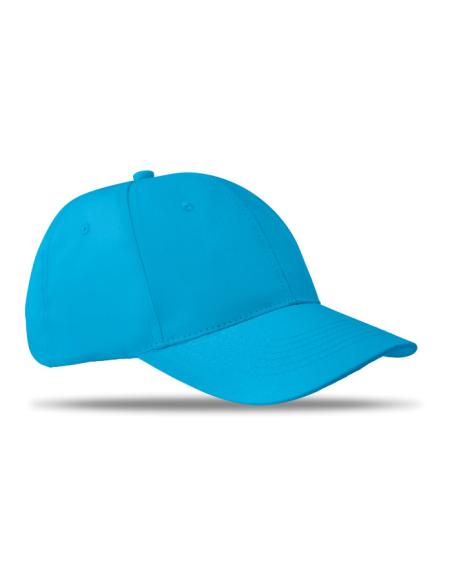 Gorra de algodón 160g/m2 Krakow adulto colores cierre velcro PERSONALIZABLE