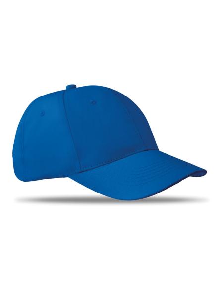 Gorra de algodón 160g/m2 Krakow adulto colores cierre velcro PERSONALIZABLE