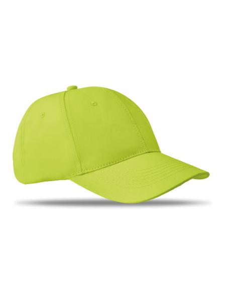 Gorra de algodón 160g/m2 Krakow adulto colores cierre velcro PERSONALIZABLE