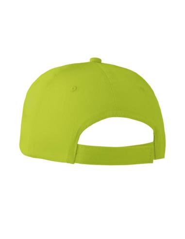 Gorra de algodón 160g/m2 Krakow adulto colores cierre velcro PERSONALIZABLE