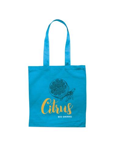 Bolsa de tela Albacete algodón 140g/m2 asas largas colores PERSONALIZABLE