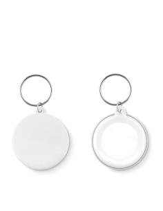 Chapa metálica pequeña Cabo con llavero PERSONALIZABLE