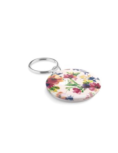 Chapa metálica pequeña Cabo con llavero PERSONALIZABLE
