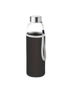 Botella agua de cristal Varanasi con funda de neopreno sin BPA 500ml PERSONALIZABLE