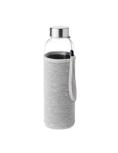Botella agua de cristal Varanasi con funda de neopreno sin BPA 500ml PERSONALIZABLE