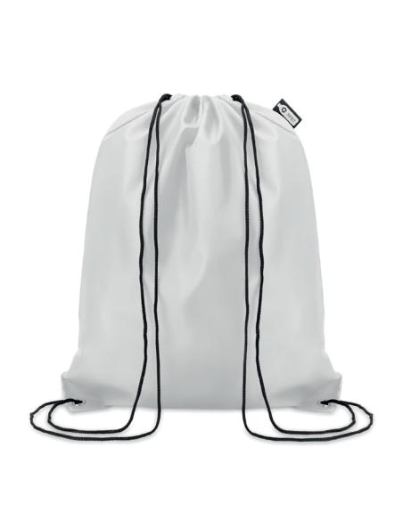 Bolsa de RPET Benkovac con cuerdas PERSONALIZABLE