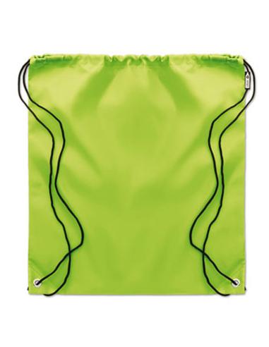 Bolsa de RPET Benkovac con cuerdas PERSONALIZABLE