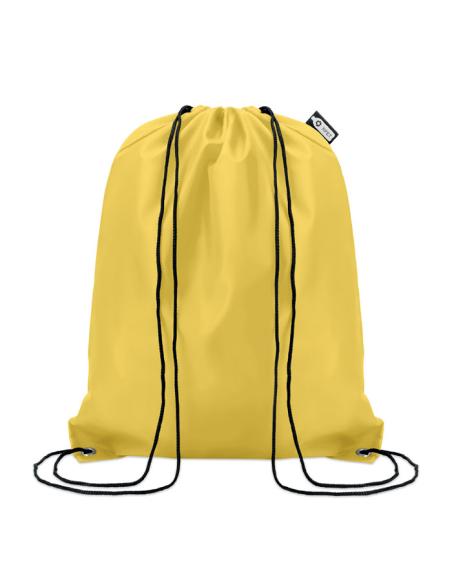 Bolsa de RPET Benkovac con cuerdas PERSONALIZABLE