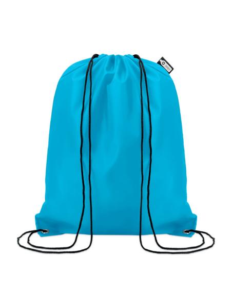 Bolsa de RPET Benkovac con cuerdas PERSONALIZABLE