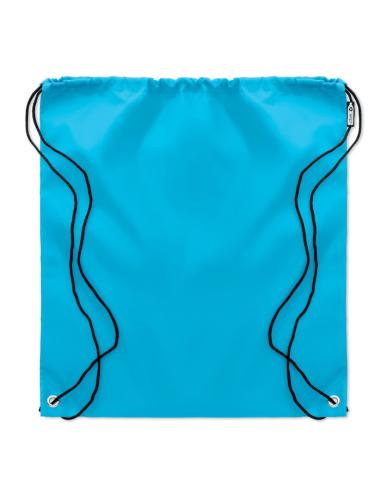 Bolsa de RPET Benkovac con cuerdas PERSONALIZABLE