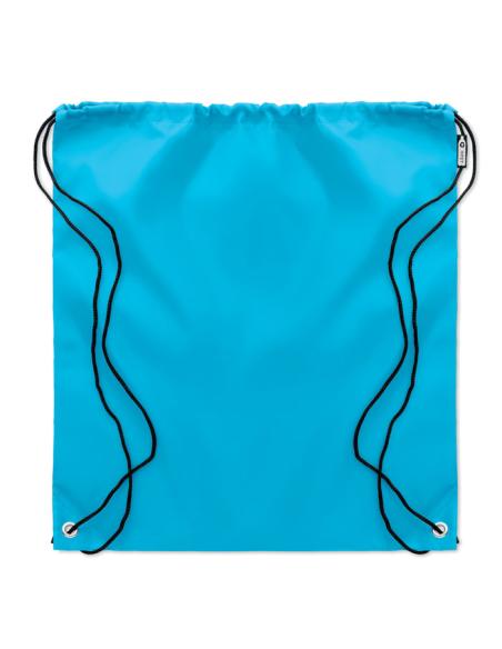 Bolsa de RPET Benkovac con cuerdas PERSONALIZABLE